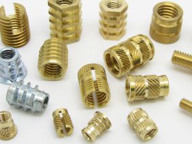 threaded inserts brass plastic fasteners metal screws